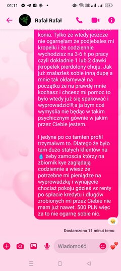 nie chciałam tu tego udostępniać.